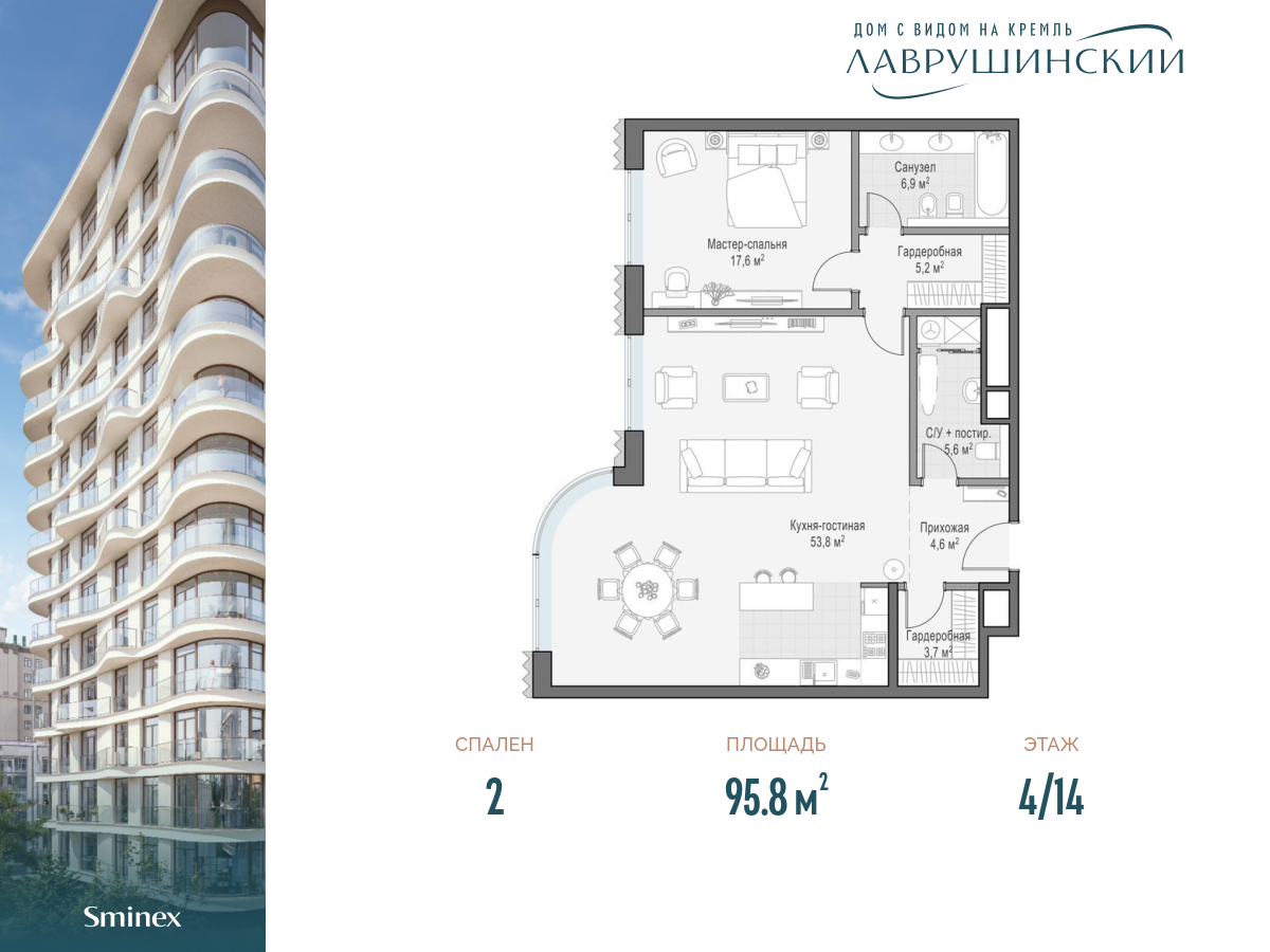 Дом «Лаврушинский» цены на квартиры от официального застройщика — купить в  жилом комплексе «Лаврушинский» в Москве: планировки и отзывы на m2.ru