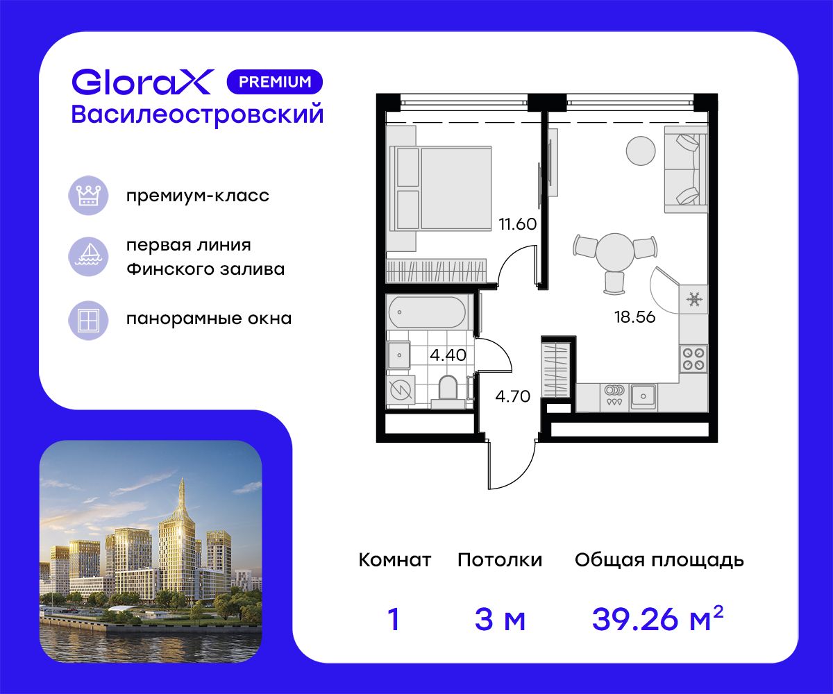 ЖК «GloraX Premium Василеостровский» цены на квартиры от официального  застройщика — купить в жилом комплексе «GloraX Premium Василеостровский» в  Санкт-Петербурге: планировки и отзывы на m2.ru